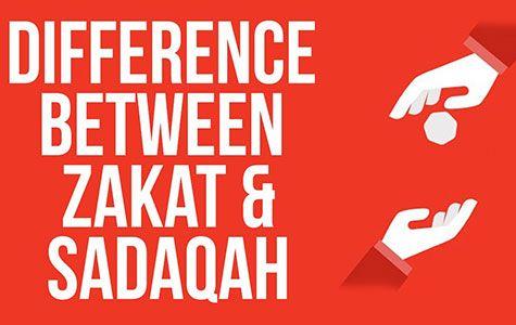 Sadaqah and Zakat both come under the deed of giving Sadaqah and Zakat