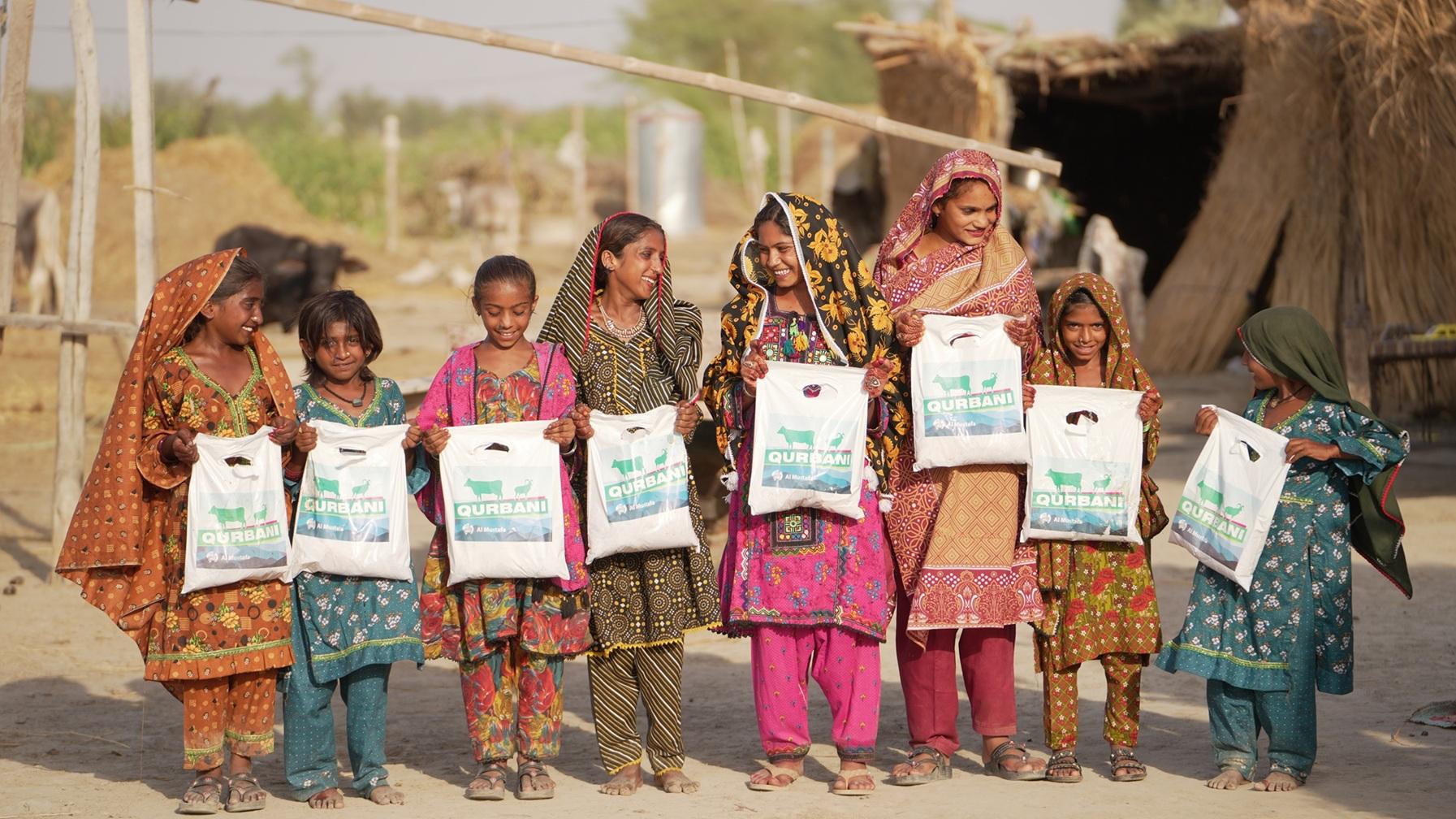 Eid al Adha 2025 Qurbani meat distributed on Eid ul Adha 2025