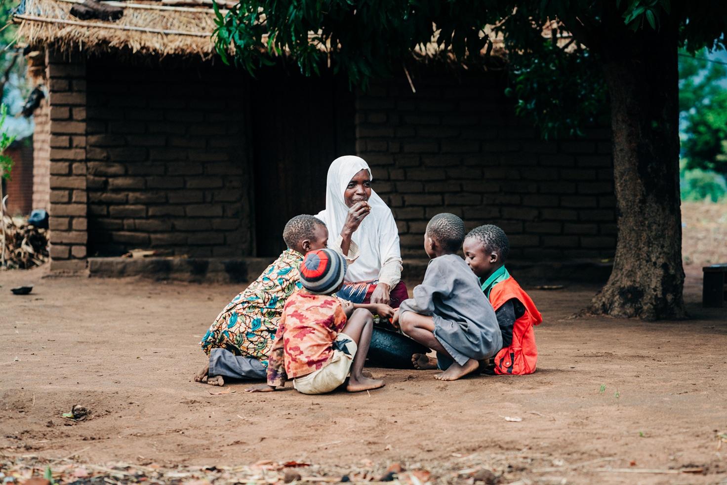 Qurbani case study - qurbani 2025 Qurbani Meat distribution to a mother in Malawi